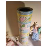 Easter Bunny Figurine Collection with Springbridge Cottage and Vintage Decor