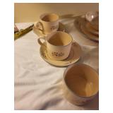 International China Company Hickory Hill Stoneware Dinnerware Set