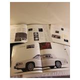 Set of Cadillac Sales Brochures 1987 and 1990