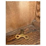 Regulator Clock - Oak Wall Case, Glass Front, Pendulum