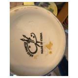 Hand-Painted Fruit Dinnerware Mugs & Plates Set - Made in China