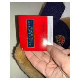 Ralph Lauren Teddy Bears - Navy Jacket Bear & Polo Sweater Bear (Lot of 2)