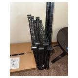 Set of Two Amazon Basics 5-Shelf Adjustable Steel Storage Shelving Unit - Black