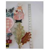 Assorted Collectibles Group with Ceramic Decor, Toy Vehicles, and Mug