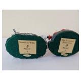 Set of 2 Disney Mickey Mouse Figurines Steamboat Willie & Sorcerer