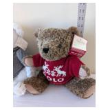 Cartier Pilou 1999 Collector Bear and Polo Holiday Bear with Sweaters