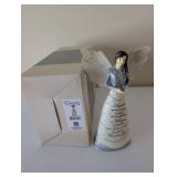 Elements 9 Inch Angel Releasing Butterfly Figurine with Original Box