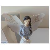 Elements 9 Inch Angel Releasing Butterfly Figurine with Original Box