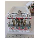 Set of 5 Hawthorne Village Coca-Cola and Grand Central Holiday Village Buildings