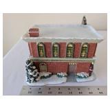 Set of 5 Hawthorne Village Coca-Cola and Grand Central Holiday Village Buildings