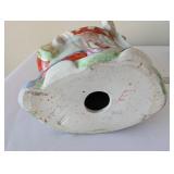 Set of 3 Large Porcelain Chinese Wise Men Figurines, Hand-Painted