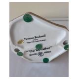 Set of 5 Norman Rockwell Figurine Americana Sculptures