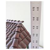 Vintage Norleans Japan Figurines with Porcelain Porch Display