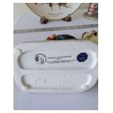 Norman Rockwell Figurines and Collectible Plates Assortment