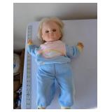 Pair of Beeff Creation Original Vintage Dolls, 18 Inch with Outfits