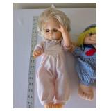 Set of 3 Vintage Dolls Including Russ Troll Kidz and Ego Toy Plush