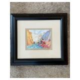 Disney Mickey Mouse at Hoover Dam Framed Print with Certificate of Authenticity