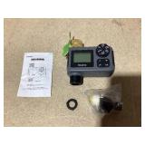 Insoma Sprinkler Timer with Brass Swivel, Programmable Water Timer for Outdoor Garden Hose, Hose Timers with Rain Delay/Manual/Auto Mode, Drip Irrigation and Lawn Watering System, 1 Outlet