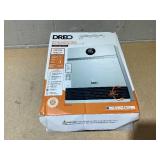 DREO 1500W Smart Wall Mount Ceramic Heater, Furnace, w/Remote 30° Oscillation, Adj Thermostat, Remote, Bedroom, Office, White