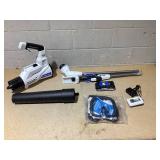 HART 40V 12" String Trimmer & Blower Combo Kit (1)40V 2.5Ah Battery (1) Charger