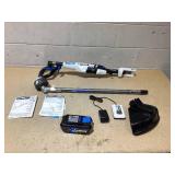 HART 40-Volt Cordless 15-inch String Trimmer Kit, (1) 4.0Ah Lithium-Ion Battery (1) Charger
