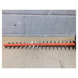 HART 40-Volt 24-inch Cordless Hedge Trimmer Kit, (1) 2.5Ah Lithium-Ion Battery (1) Charger (Slightly Used)