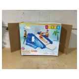 Intex Kool Splash Durable Vinyl Inflatable Play Center Swimming Pool Water Slide with Built in Sprayers for Kids and Adults, Age 6 and Up, Blue