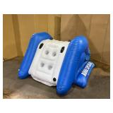 Intex Kool Splash Durable Vinyl Inflatable Play Center Swimming Pool Water Slide with Built in Sprayers for Kids and Adults, Age 6 and Up, Blue