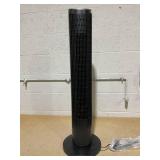 Holmes 37" WhisperForce Tower Fan, CleanBreeze, ClearRead Display, Remote, Black