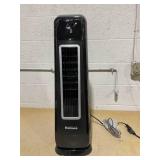 Holmes 30 ExtremeBreeze High Velocity Tower Fan with Programmable Thermostat and 3 Speeds, Black
