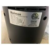 Holmes 29 Manual Tower Fan with CleanBreeze Removable Grill, 3 Speeds, and 85° Oscillation, Black
