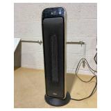 DREO Space Heater Indoor, 25" 11.5ft/s Fast Portable Room Heater with Remote and Thermostat, 3 Modes, Overheating & Tip-Over Protection, Electric Heaters for Indoor Use Large Room, Bedroom, Gold (Used