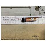 Heat Storm Tradesman 1,500-Watt Electric Outdoor Infrared Quartz Portable Space Heater Carbon Fiber with Wall/Ceiling Mount and Remote