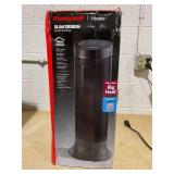 Honeywell Slim Ceramic Tower Whole Room Heater in Black, HCE317B