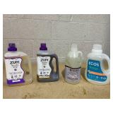 LOT OF 4 Laundry Detergents