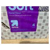 LOT OF 8 up&up Facial Tissues
