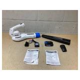 HART 20-Volt Cordless 90 CFM Centrifugal Blower, (1) 2.0 Ah Lithium-Ion Battery (1) Charger