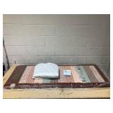 PHYMAT Far Infrared Heating Pad for Back - Infrared Mat Full Body - Amethyst Mat - Bio Crystal Mat - 5 Color Natural Gemstones Heating Pad with Overheat Protection and Auto Off Function(67"x27")