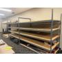 Chazin Interiors Commercial Warehouse Steel Shelving Racks, Snowblower, Lawnmower, Electric Pallet Jack and Rehab Cycle - THIS IS THE RESCHEDULED