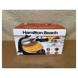 Hamilton Beach Belgian Waffle Maker with Removable Grid