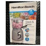 Hamilton Beach Stack & Press 3-Cup Food Chopper.