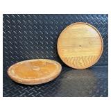 Canister Set - Vintage 4-Piece Ceramic Tea Flour Coffee Sugar with Wood Lid