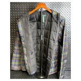 Lauren Ralph Lauren Plaid Quilted Jacket - XL - 100% Polyester Shell