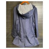 Ralph RL-1967 Original Outerwear Navy Hooded Coat Size L