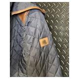 Lauren Ralph Lauren Quilted Hooded Jacket - Style 78823 - Dark Navy - Size M