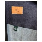 Lauren Ralph Lauren Denim Jacket XL Blue - Button Front & Chest Pockets