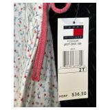 Tommy Hilfiger Toddler Dress - Floral Cotton 2T