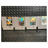 NES Games - 4 Cartridges: Back to the Future, Gumshoe, Baseball, Anticipation
