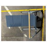 Fluidity Fitness Evolved - Folding Exercise Frame with Wood Barre & Padded Backrest