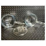 Drexel Clear Glass Jars with Lids - 2-Piece Set - Made in USA